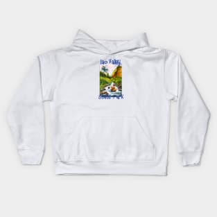 Iao Valley State Park, Hawaii Kids Hoodie